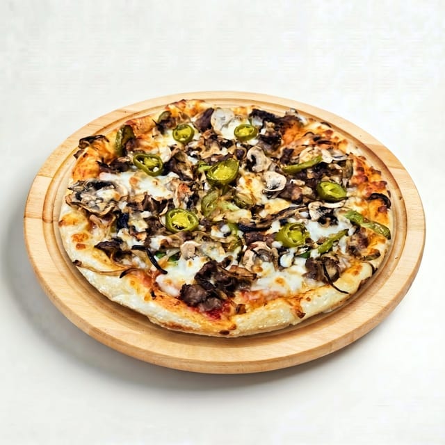 Philly Steak Pizza.