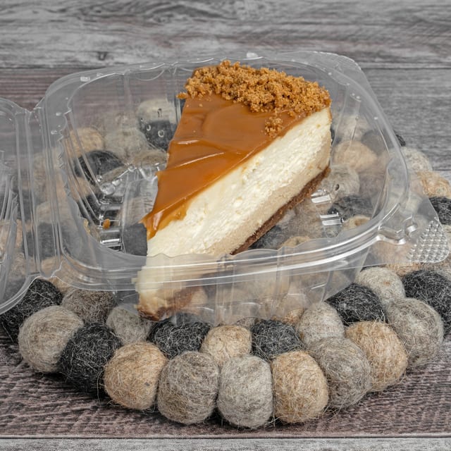 Biscoff Cheesecake Slice.