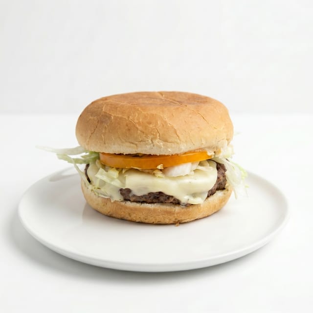 Cheezo Signature Burger.