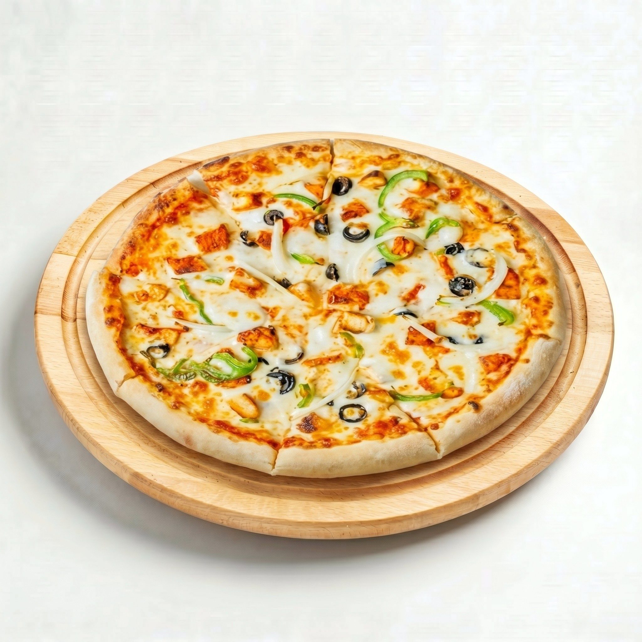 Chicken Tikka Pizza.